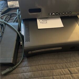 Xbox 360 console with 14 games